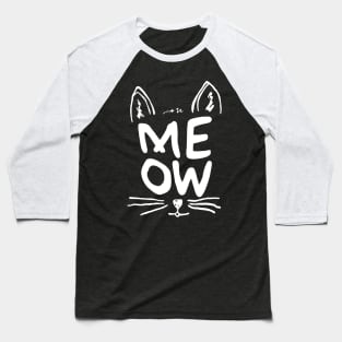 MEOW Baseball T-Shirt